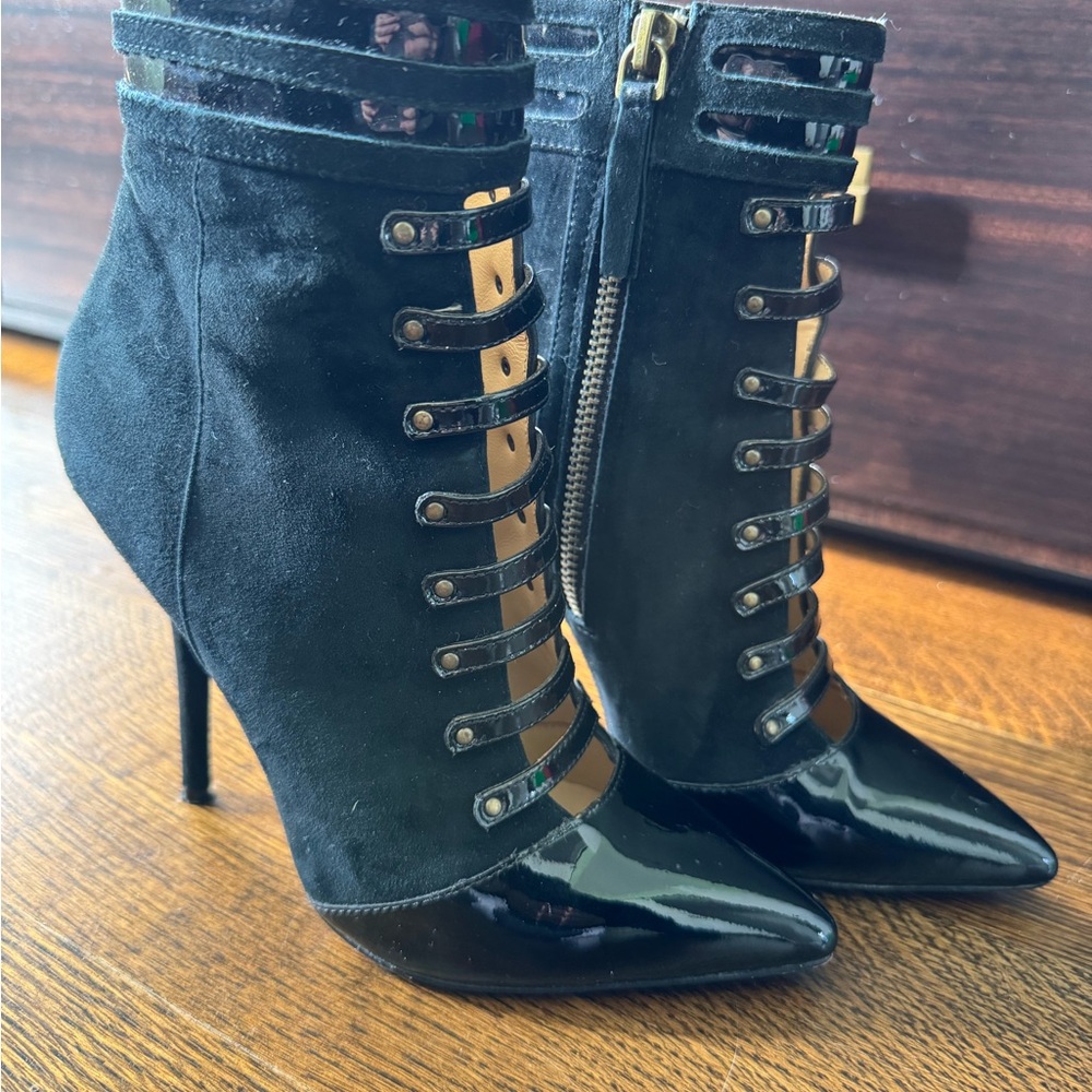 Vivienne Westwood Black Stiletto Ankle Boots